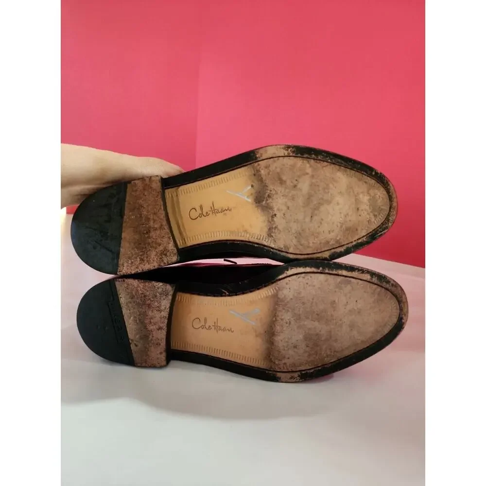 Cole Haan Oxfords Leather Dress Shoes Brown Mens SZ 10 M C07225